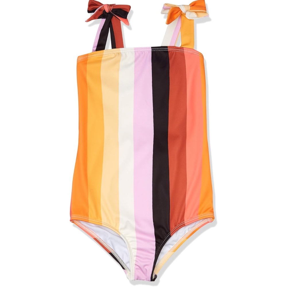 BillaBong- Multicolor striped one piece